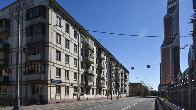 Пятиэтажки под снос в рамках программы реновации в Москве Пятиэтажки под снос в рамках программы реновации в Москве