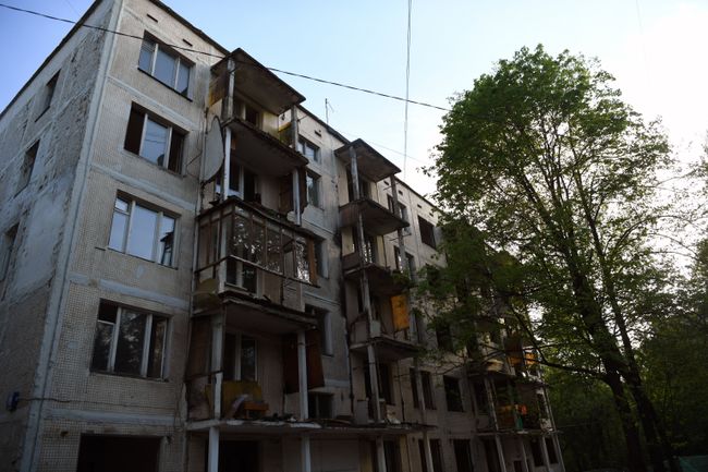 Выселенные пятиэтажные дома в Москве