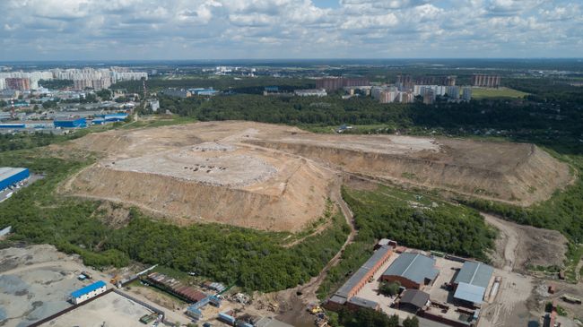 Мусорный полигон Кучино в Балашихе Мусорный полигон Кучино в Балашихе
