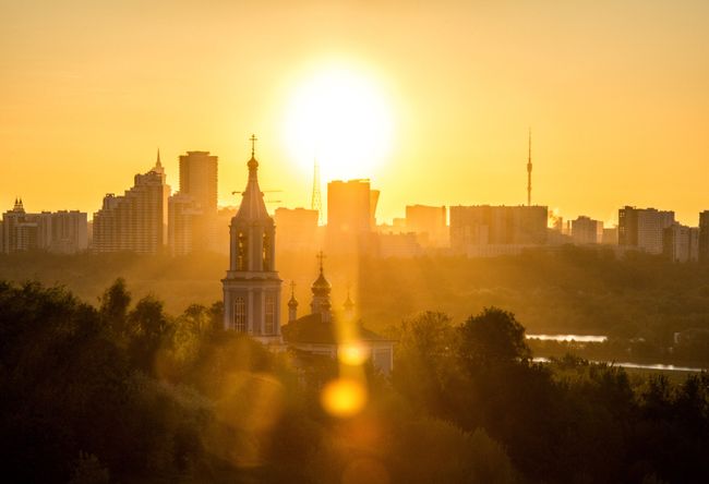 Рассвет в Москве Рассвет в Москве