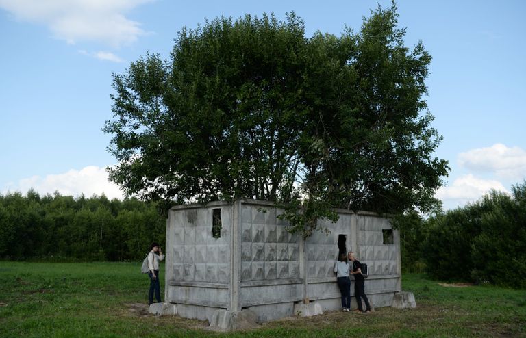 Международный фестиваль ландшафтных объектов в Никола-Ленивце Архстояние