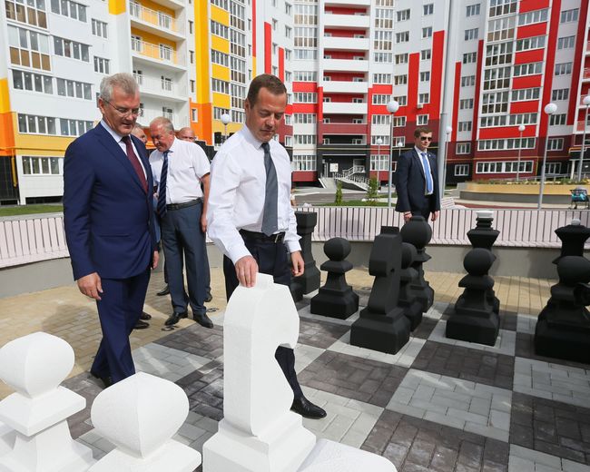Рабочая поездка премьер-министра РФ Д. Медведева в Приволжский федеральный округ