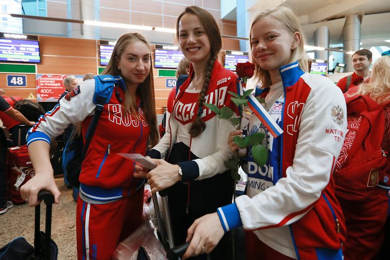 Синхронистки сборной России Синхронистки сборной России