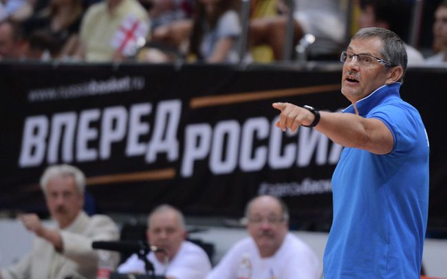 Главный тренер сборной России по баскетболу Сергей Базаревич