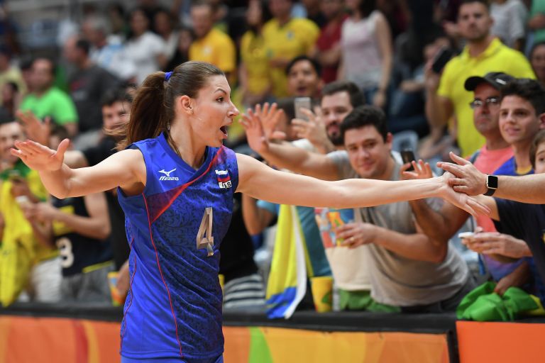 Волейболистка сборной России Ирина Заряжко Волейболистка сборной России Ирина Заряжко