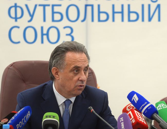 Министр спорта РФ, президент РФС Виталий Мутко