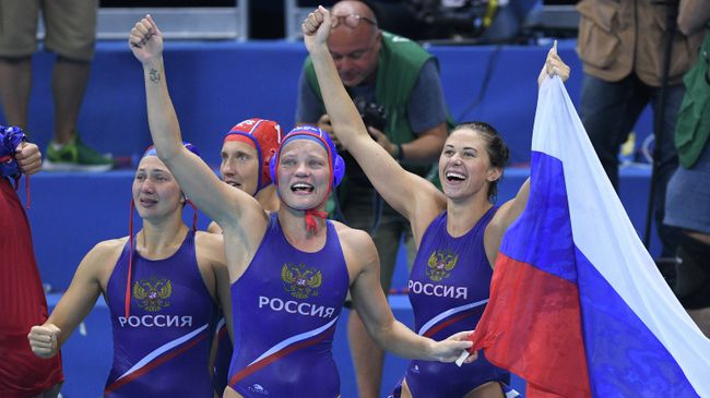 Игроки женской сборной России по водному поло Игроки женской сборной России по водному поло