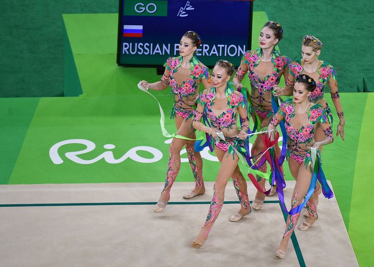 Спортсменки сборной России по художественной гимнастике Спортсменки сборной России по художественной гимнастике