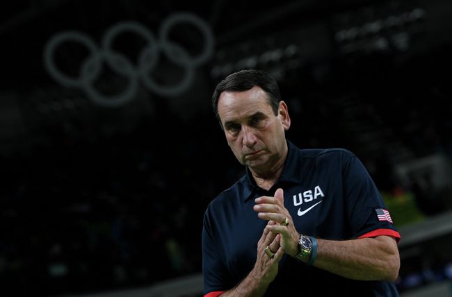 Главный тренер мужской сборной США по баскетболу Майк Кржижевски