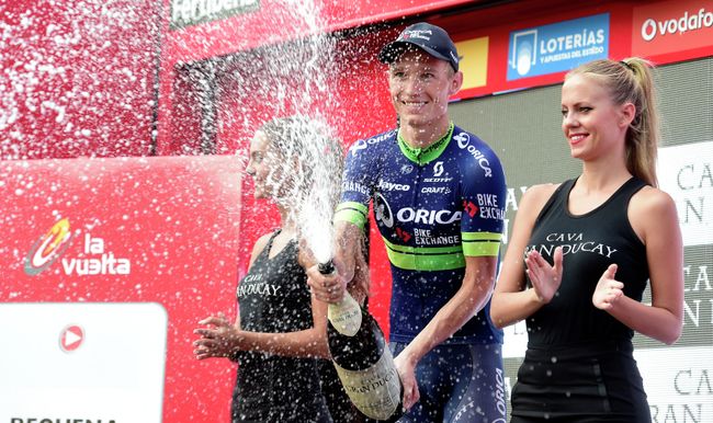 Датчанин Магнус Корт Нильсен из команды Orica-BikeExchange