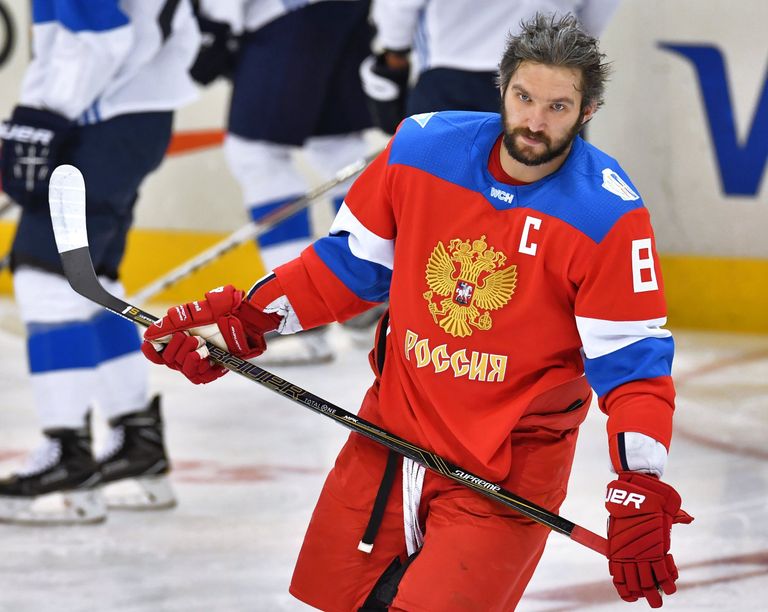 Нападающий сборной России Александр Овечкин