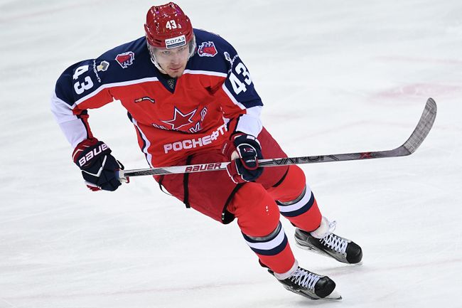 Форвард ЦСКА Валерий Ничушкин
