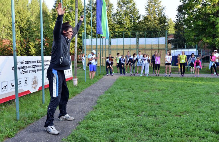 Зарядка с чемпионом Зарядка с чемпионом