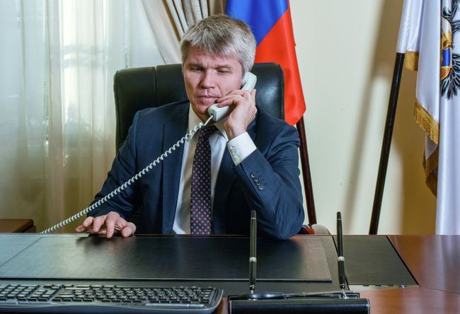 Министр спорта РФ Павел Колобков