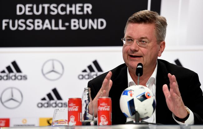 Президент Немецкого футбольного союза (DFB) Райнхард Гриндель