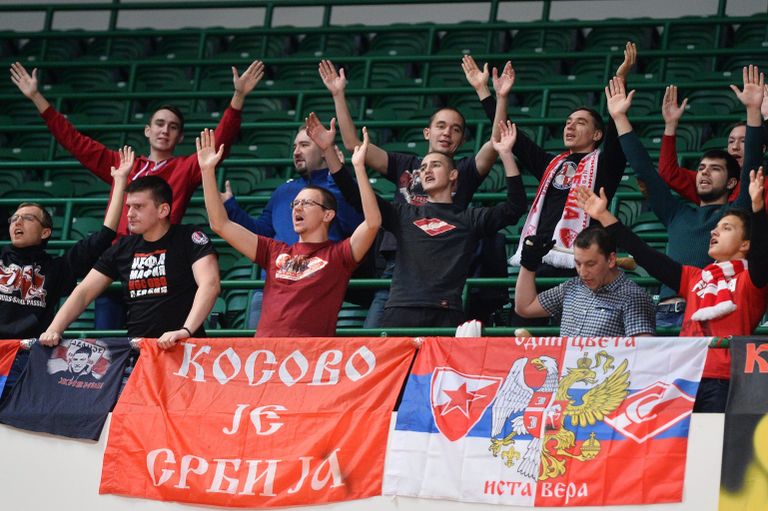 Болельщики БК Црвена Звезда Болельщики БК Црвена Звезда