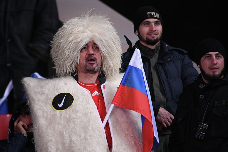 Болельщики сборной России Болельщики сборной России
