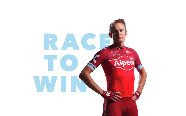 Велогонщик команды Катюша-Alpecin