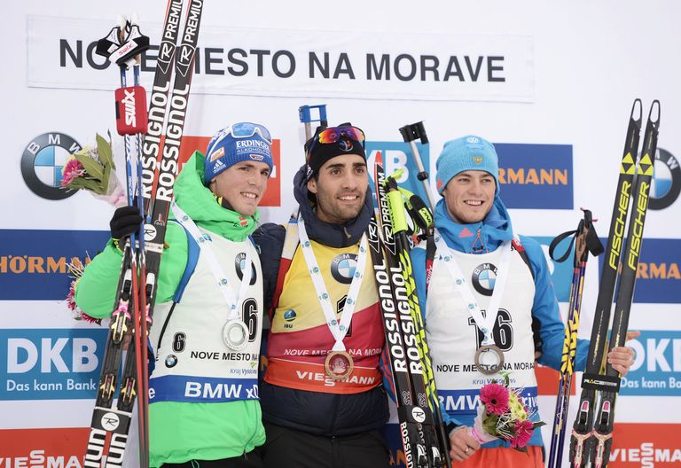 Симон Шемпп, Мартен Фуркад и Антон Бабиков (слева направо) Симон Шемпп, Мартен Фуркад и Антон Бабиков (слева направо)