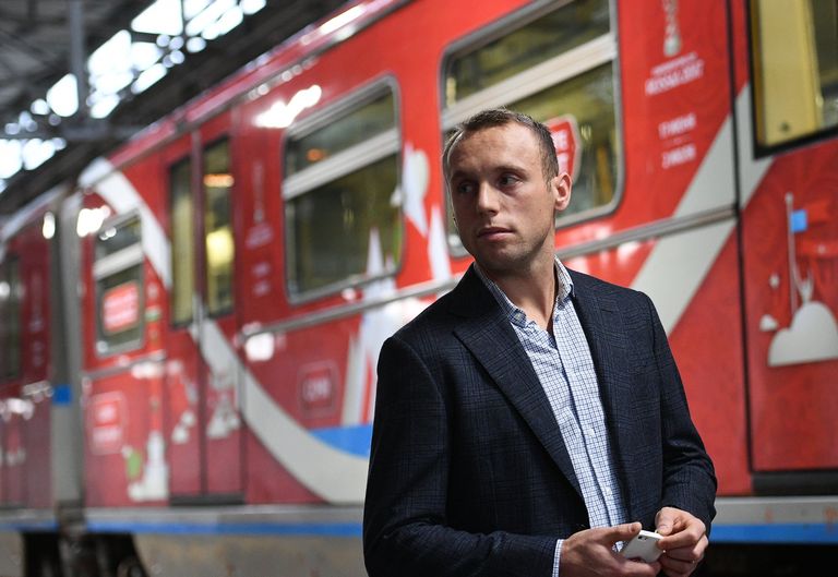 Запуск поезда метро, посвящённого Кубку конфедераций FIFA 2017 Запуск поезда метро, посвящённого Кубку конфедераций FIFA 2017