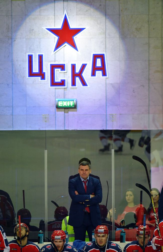 Главный тренер ЦСКА Дмитрий Квартальнов Главный тренер ЦСКА Дмитрий Квартальнов