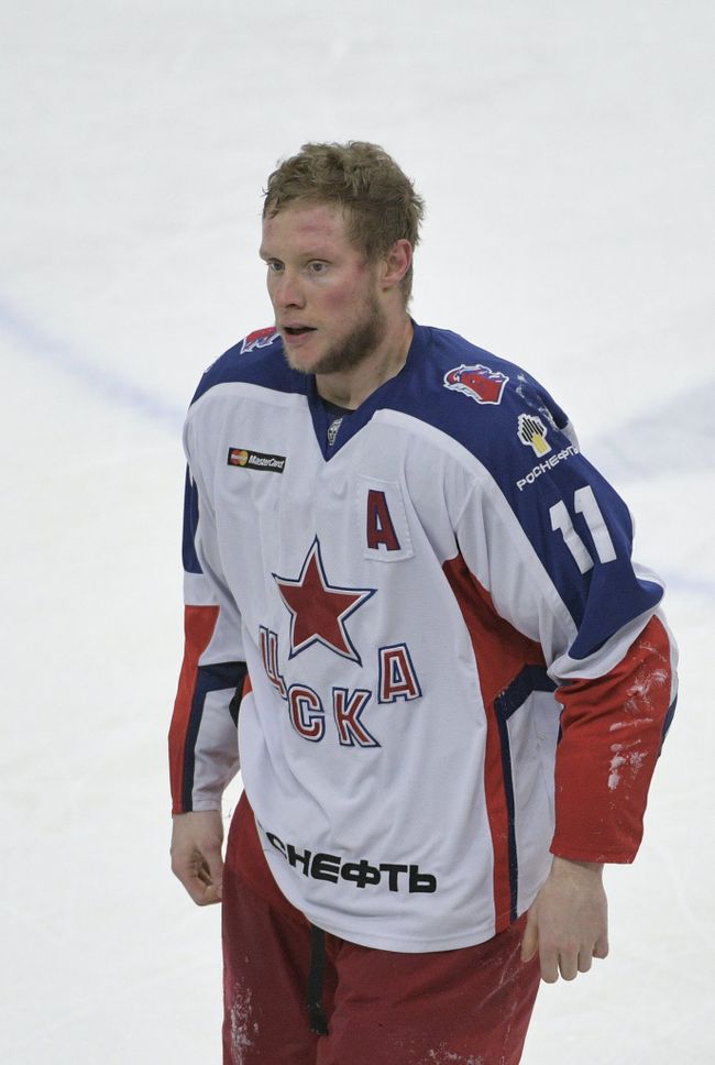Форвард ЦСКА Сергей Андронов