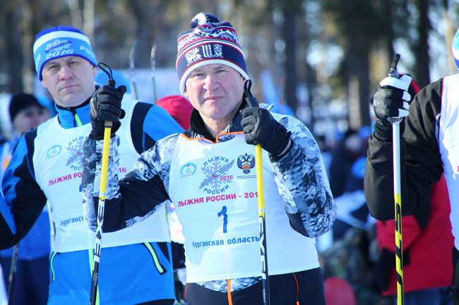 Алексей Кокорин на Лыжне России