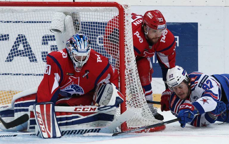 Игровой момент матча Локомотив - СКА Игровой момент матча Локомотив - СКА