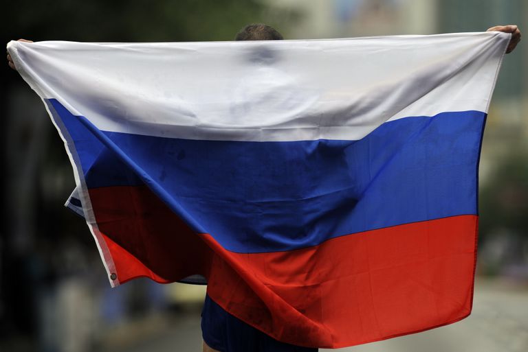 Российский легкоатлет Российский легкоатлет
