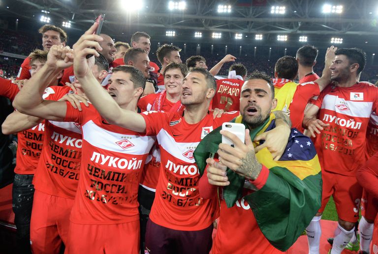 Игроки Спартака