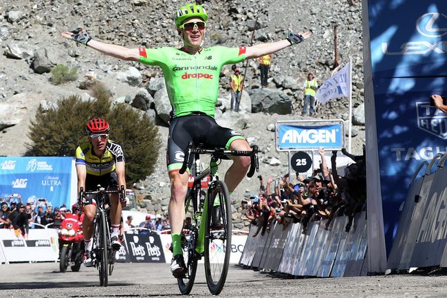 Американский велогонщик Эндрю Талански из команды Cannondale Drapac