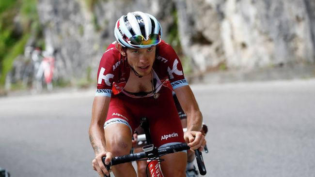 Велогонщик команды Katusha-Alpecin Ильнур Закарин
