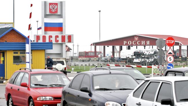 На границе Украины с Россией На границе Украины с Россией