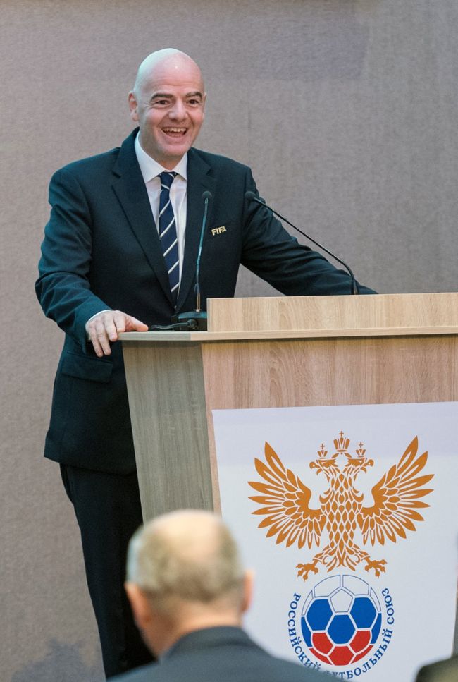 Президент ФИФА Джанни Инфантино Президент ФИФА Джанни Инфантино