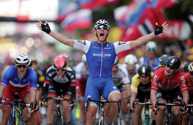 Немецкий велогонщик Quick-Step Floors Марсель Киттель