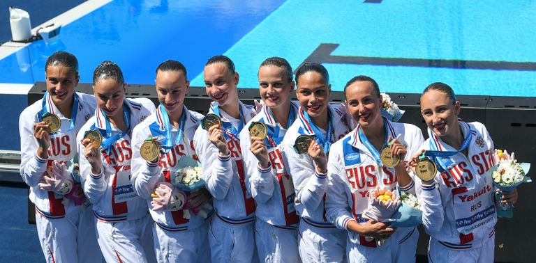 Синхронистки сборной России Синхронистки сборной России