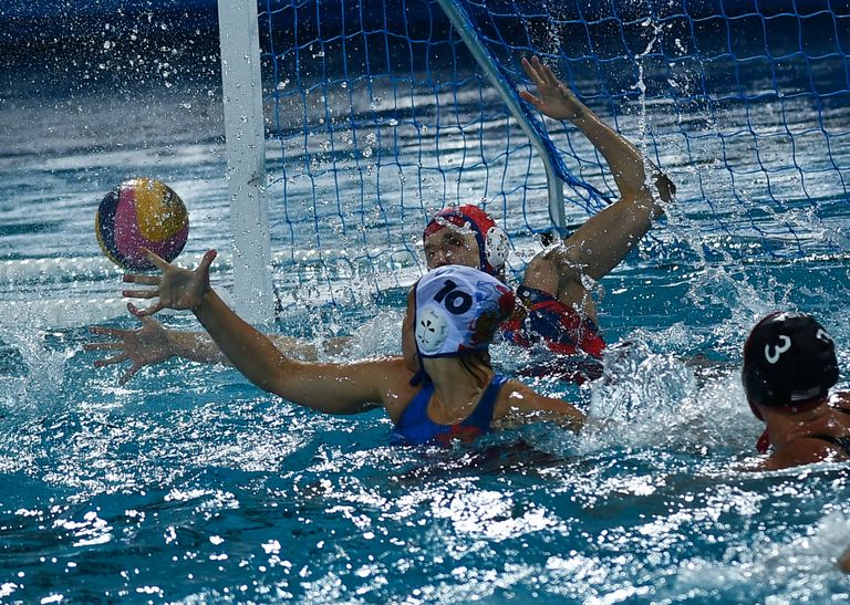 Игровой момент матча Россия – США Игровой момент матча Россия – США