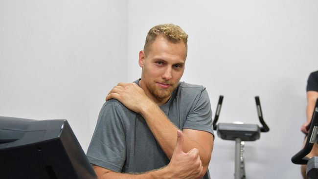 Защитник Витязя Войтех Мозик