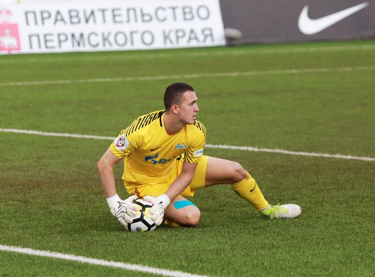 Вратарь Зенита Андрей Лунев Вратарь Зенита Андрей Лунев