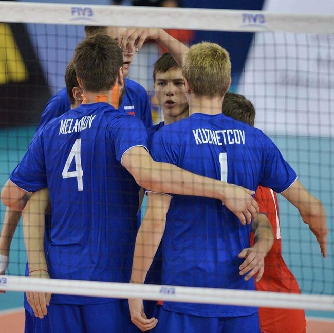 Волейболисты сборной России (игроки до 19 лет)
