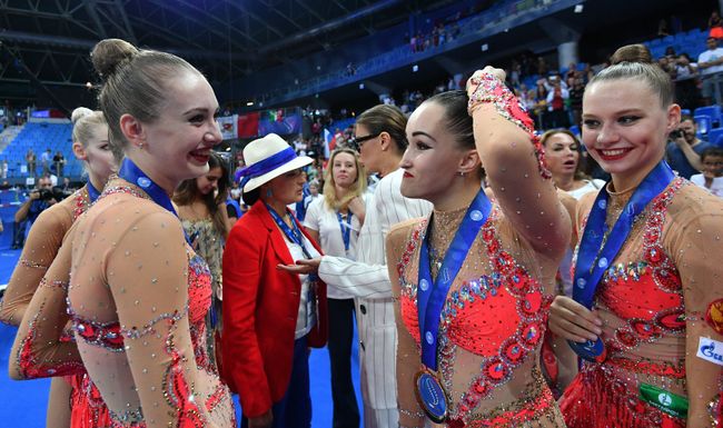 Спортсменки сборной России Спортсменки сборной России