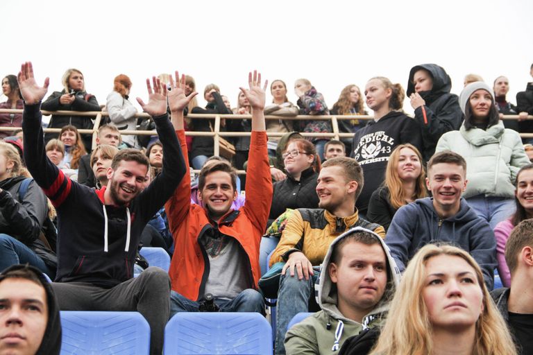 В Рязани вновь провели масштабную Зарядку с чемпионом в поддержку ГТО В Рязани вновь провели масштабную Зарядку с чемпионом в поддержку ГТО