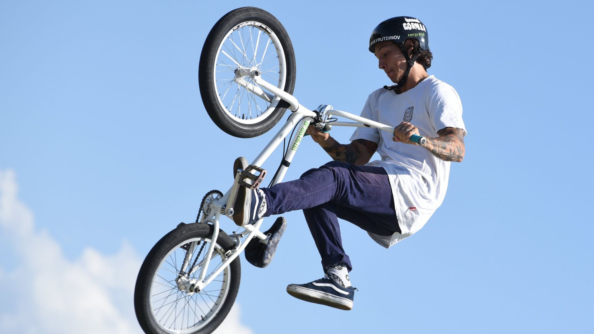 Участник чемпионата России по BMX-фристайлу Участник чемпионата России по BMX-фристайлу - РИА Новости, 1920, 01.06.2021