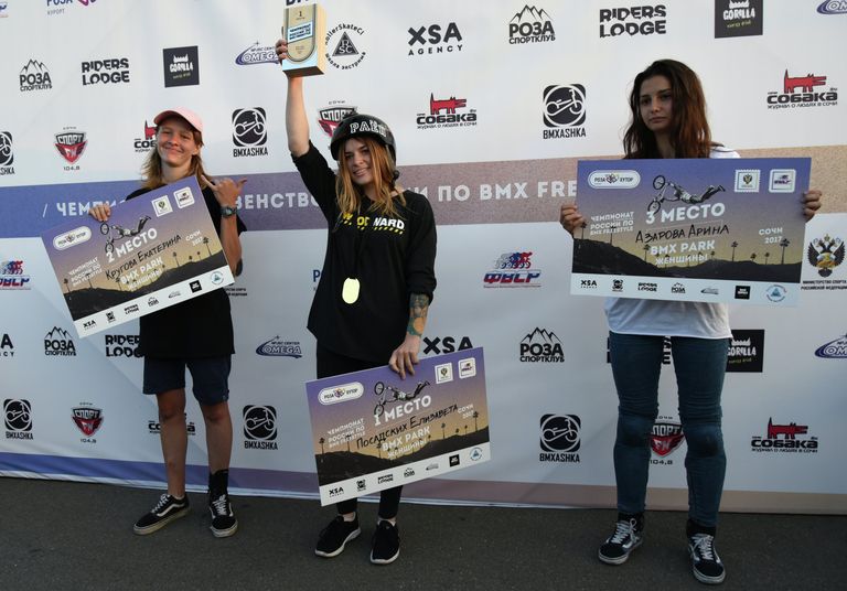 Победители чемпионата России по BMX-фристайлу