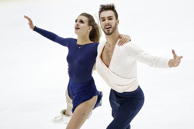 Габриэлла Пападакис и Гийом Сизерон на турнире Finlandia Trophy
