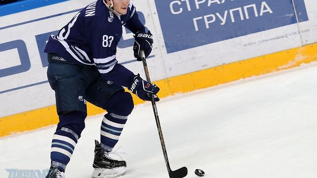 Форвард московского Динамо Владимир Брюквин Форвард московского Динамо Владимир Брюквин