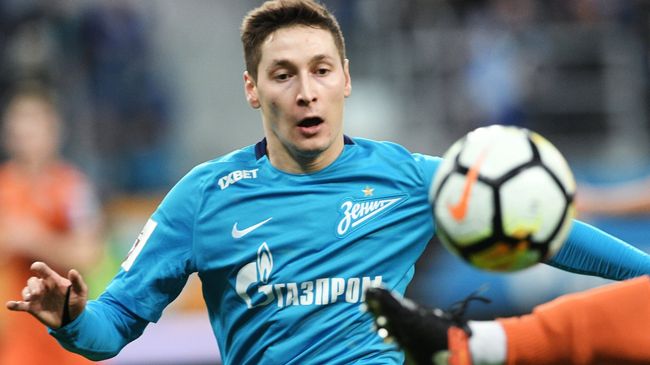 Хавбек Зенита Далер Кузяев Хавбек Зенита Далер Кузяев