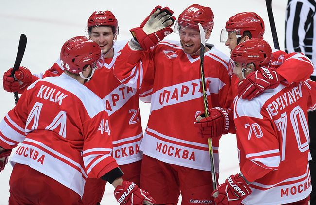 Хоккеисты Спартака