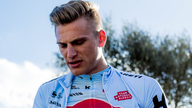 Велогонщик команды Katusha-Alpecin Марсель Киттель