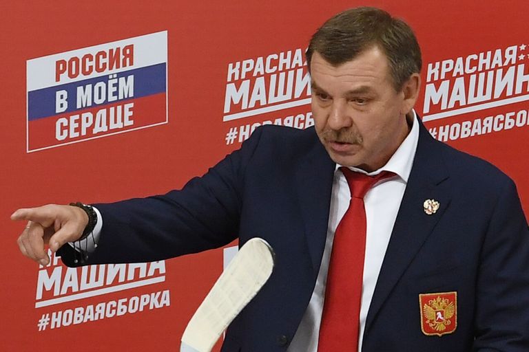 Главный тренер сборной России Олег Знарок Главный тренер сборной России Олег Знарок